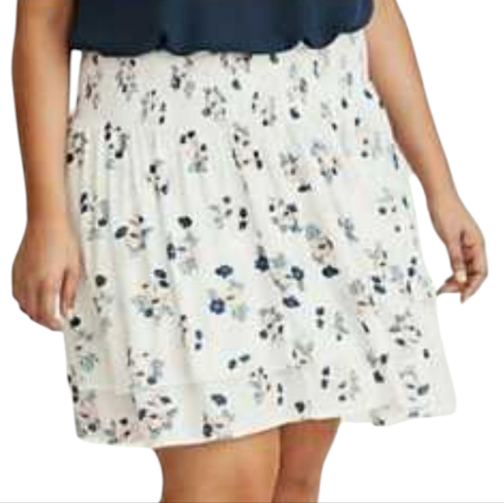 ʕ·ᴥ·ʔ TORRID Floral Layored Summer Skirt Size 1